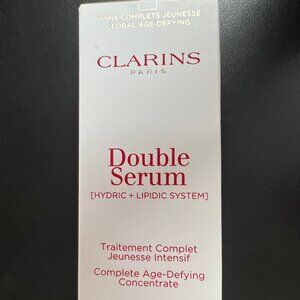 Clarins Double Serum Complete Age Defying Concentrate 30ml 1 oz.